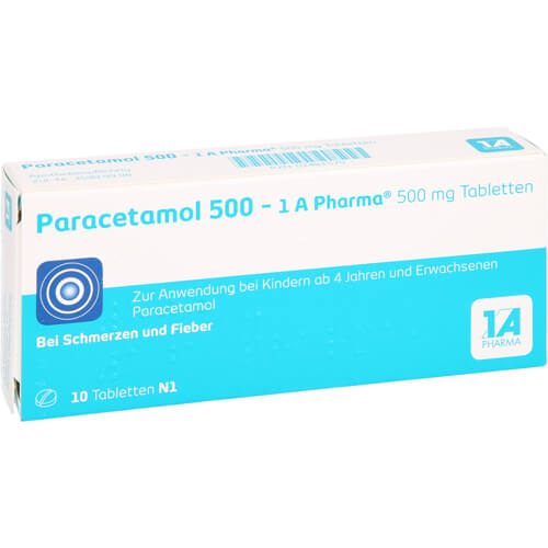 PARACETAMOL 500-1A Pharma Tabletten