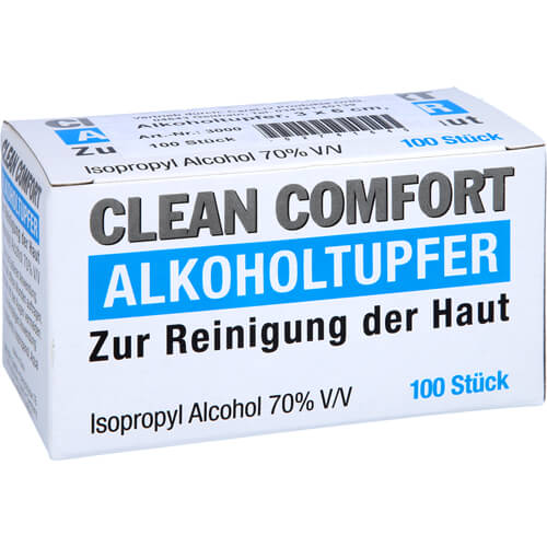 ALKOHOLTUPFER 3x6 cm steril