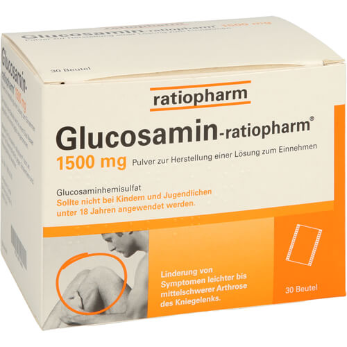 GLUCOSAMIN-RATIOPHARM 1500 mg Plv.z.H.e.L.z.Einn.