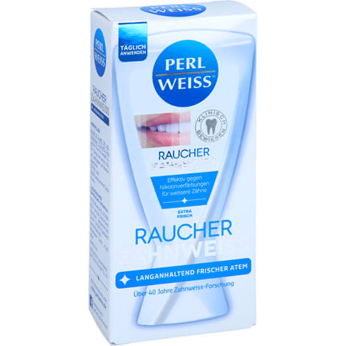 PERLWEISS Raucher Zahnweiß Zahncreme