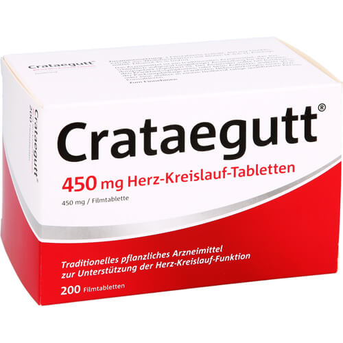 CRATAEGUTT 450 mg Herz-Kreislauf-Tabletten
