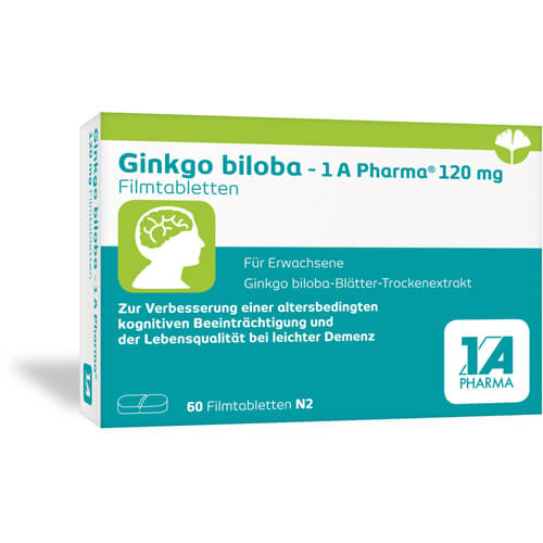 GINKGO BILOBA-1A Pharma 120 mg Filmtabletten