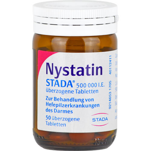 NYSTATIN STADA 500.000 I.E. überzogene Tab.