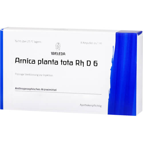 ARNICA PLANTA tota Rh D 6 Ampullen