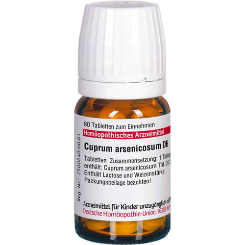 CUPRUM ARSENICOSUM D 6 Tabletten