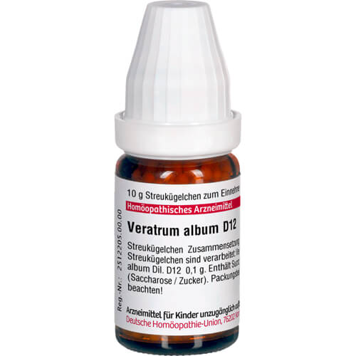 VERATRUM ALBUM D 12 Globuli